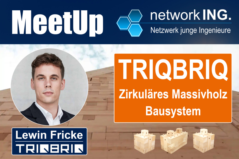 MeetUp: TRIQBRIQ - Zirkuläres Massivholz Bausystem - 14.10.2024 - München - Kostenfrei!