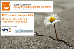 RISK Jahreskolloquium 2024: Resilienz in Gesellschaft, Technik und Infrastruktur - 14.10.2024 - München/Online - Kostenfrei