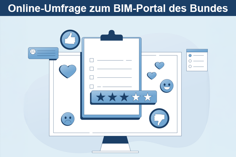 Online-Umfrage zum BIM-Portal des Bundes