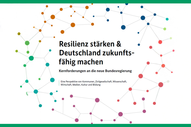 Resilienz stärken & Deutschland zukunftsfähig machen