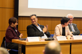 Dipl.-Ing.(FH) Alexander Lyssoudis (2.v.l.) wurde als Vizepräsident des Verbandes Freier Berufe in Bayern (VFB) bestätigt. Foto: Andreas Koehler Fotografie
