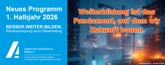 Seminarprogramm Ingenieurakademie Bayern