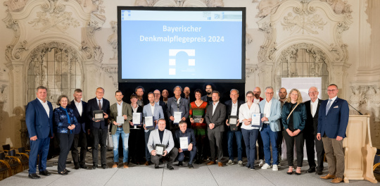 Bayerischer Denkmalpflegepreis 2024 - Die Preisträger