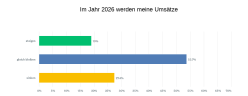 Erwartung Umsatzentwicklung 2026
