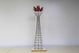 Das Modell ‚Wire Flower‘ von Krista vom Karolinengymnasium in Rosenheim